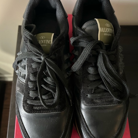 Valentino women’s Sneakers, size 8, 38 Euro. Bought from Holt Renfrew years ago. - Picture 1 of 7